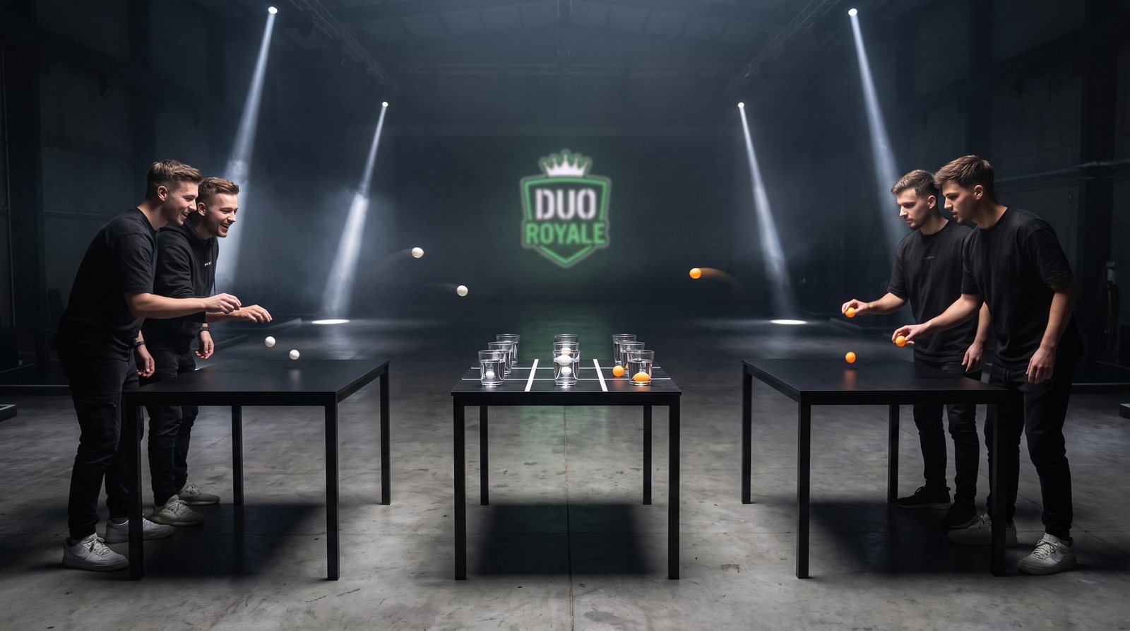 Duo Royale · arena tic tac toe pong