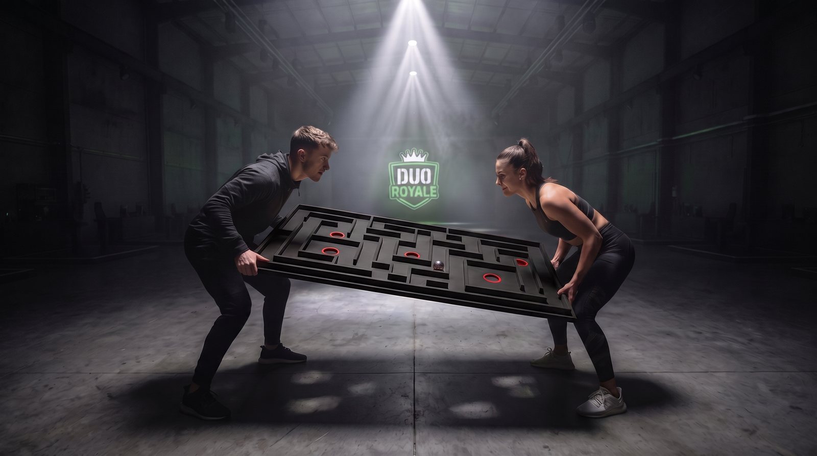 Duo Royale · arena balance maze