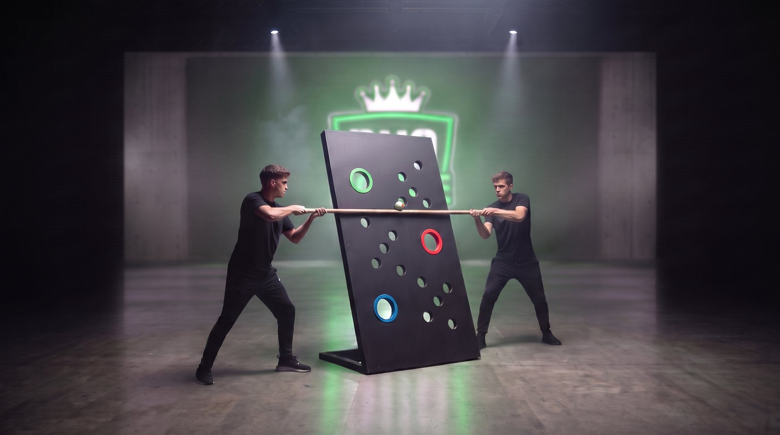 Duo Royale · arena final balance board